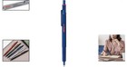 600 Refills Metal Ballpoint Pen In Blue - Precision Writing With Black Ink