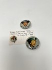 Vintage Roy Rogers Dale Evans Pinback Buttons   Buttermilk Horse Grape Nuts 1953