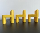 Little Tikes Vintage Dollhouse Furniture - 3 Yellow Chairs