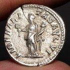 Caracalla Denarius 206ad Ancient Roman Empire Silver Coin Liberalitas Rome Vf