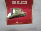 Vintage Nos 1970 s Gold Belt Buckle By Royp Cols  Oh In Package Western Cowboy 
