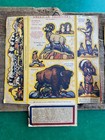 Quaker Oats Cereal Box Back American Frontiers Set No 6   11 Jim Bridger