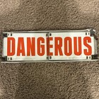 Transportation Flip Placard safety Sign Set  Vintage Drive Safely Original