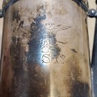 Usn Smoking Lamp Antique International Silver Co Silver Soldered Rare 