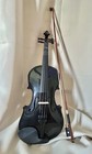 Cecilio 4 4 Black Violin W  Shoulder Rest  Tuner  Rosin  Book    Extra Strings