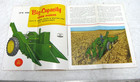 Vintage 1953 John Deere Tractor Mounted 227 Corn Picker Brochure Advertising
