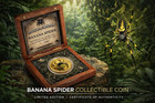 2026 Canada Maple Banana Spider 3d Colorized 9999 Silver Coin Mintage 250