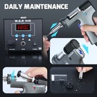Wep 90w Suction Tin Gun Desoldering Station Vacuum Soldering Iron Station