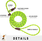 7ft Slip Lead Dog Leash For Small Dogs  No Pull Puppy Training Lead  Lightweight