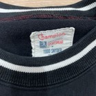 Champion X Todd Snyder Men   s 1950s Vintage Crewneck Pullover Logo Black M