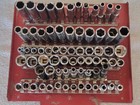 72pc Socket Lot Mostly Stanley Husky Thorsen Duralast  1 4  Dr  Sae Metric Exc 