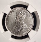 Australia-1934 Arms Reverse Florin-ngc Au Details  cleaned 