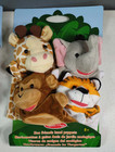 2 Melissa   Doug Soft   Cuddly Hand Puppets Farm Friends   Zoo Friends New