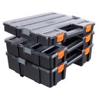 Tool Box Organizer 3in1 Portable Parts Organizer 52 Customizable Compartments
