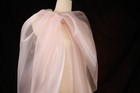 Rose Powder Crystal Sheer Organza Fabric By The Yard 318