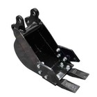 8 Pcs Attachments Set For Mini Excavator  Auger  Grabber  Ripper  Rake  Bucket
