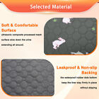 Washable Guinea Pig Cage Liner Waterproof Pee Pad Anti Slip Bottom 1 2 4 5 6pack