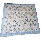 Vintage Handmade 1940s Butterfly Quilt Pointed Scalloped Trim Folk Art 78x81