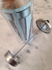 Vintage Barber Shop Glass Barbicide Disinfectant Jar New With Paperwork