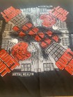Vintage Quiet Riot Handkerchief Bandana Heavy Metal 1980s Concert 21x22 Mint    