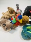 Beanie Babies Vintage Baby Set Of 18 With Tags Animals Rare And Error
