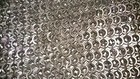 Medieval Armour Mild Steel 9mm Round Riveted Ring Chainmail Shirt Oil Finish  M