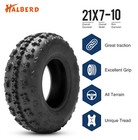 Set Of 4 21x7-10 20x11-10 Atv Tires Sport Quad All Terrain Front Rear Race Tire 