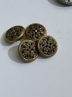 Mixed Lot Of 49 Buttons Metal Vintage Modern Shank Sets