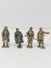 King   Country Ws050 Foot Patrol 4 Figure Set W  Box Repaired Read