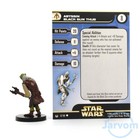 Star Wars Miniatures Universe 12 60 Abyssin Black Sun Thug W  Card Combo Ship