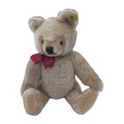 Vintage Steiff Mohair Teddy Bear Jointed 1970s W  Ear Tag 0201 36 - 13 