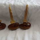 Four Gurley Vintage Candlestick Candles