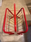 Vintage Red Ikea Magzine Rack
