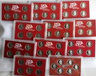 1999 Thru 2009 Silver Proof State Quarter Lot Silver No Box Or Coa 56 Coins