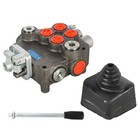 Hydraulic Directional Control Valve For Tractor Loader W joystick 21gpm 2 Spool