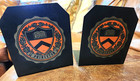 2 Princeton University Heavy Metal Bookends  1950 s   Craftsman Guild