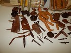 Vintage Marx Johnny West Cowboy Figurines Huge Amount Accessories Boxes