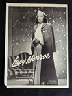 Lucy Monroe 1943 Booking Ad Musical Performer Concert Soprano