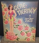 Vintage Original 1947 Whitman Gene Tierney Paper Dolls Book Uncut 