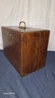 Vintage Wood Wooden Empty Box With Hinges And Latch 11x14x8