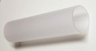 1 Clear Frosted Acrylic Plexiglass Tube 4    Od 3 3 4  Id Diameter 8 - Inch Long