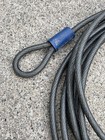 Schlage Flexible 3 8  Steel Looped Security Cable 30ft Bike Bicycle Security 