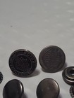 Lot Of Harley-davidson Metal Replacement Hd Snaps Buttons Leather Jacket Vest   