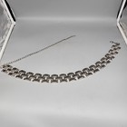 Vintage Silver Women s Chain Belt Adjustable