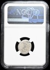Roman Impertorial  Marc Antony Silver Denarius  32-31 B c   Legionary  Ngc Cert