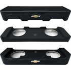 Fits 2007-2018 Chevy Silverado 1500 Crew Cab Pickup Truck Dual 10    Subwoofer Box