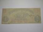  1 1862 Richmond Virginia Va Obsolete Currency Treasury Bank Note Bill Unc  
