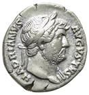 Ancient Rome Hadrian 117-138 Ad -silver Denarius Cos Iii Crescent Stars Avgvstvs