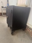 The Reliable Safe   Lock Co  Antique Floor Safe W  Combo Dial  Casters  Drawers