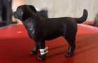 Schleich Black Labrador Figure 2001 Retired 